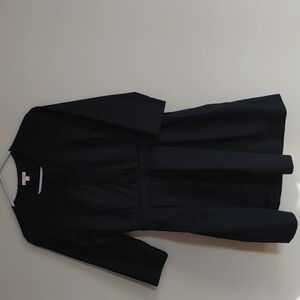 Gap 3/4 sleeve Navy cotton pocket dress size 6